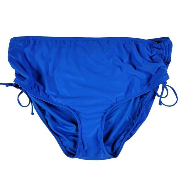 Beach House Swim Bottom Size 22W High Waist Adjustable Side Tie Lycra Xtra Life - Picture 1 of 11